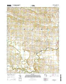 Maryknoll Missouri Current topographic map, 1:24000 scale, 7.5 X 7.5 Minute, Year 2015