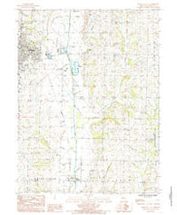 Maryville East Missouri Historical topographic map, 1:24000 scale, 7.5 X 7.5 Minute, Year 1985