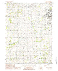 Maryville West Missouri Historical topographic map, 1:24000 scale, 7.5 X 7.5 Minute, Year 1984