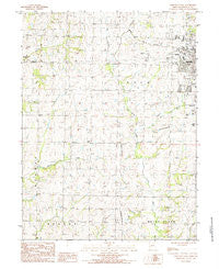 Maryville West Missouri Historical topographic map, 1:24000 scale, 7.5 X 7.5 Minute, Year 1984