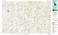 Maryville Missouri Historical topographic map, 1:100000 scale, 30 X 60 Minute, Year 1986