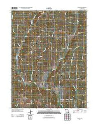 Matkins Missouri Historical topographic map, 1:24000 scale, 7.5 X 7.5 Minute, Year 2011