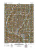Matkins Missouri Historical topographic map, 1:24000 scale, 7.5 X 7.5 Minute, Year 2011