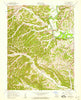 Maxville Missouri Historical topographic map, 1:24000 scale, 7.5 X 7.5 Minute, Year 1954