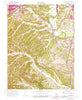 Maxville Missouri Historical topographic map, 1:24000 scale, 7.5 X 7.5 Minute, Year 1954