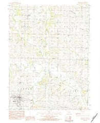 Maysville Missouri Historical topographic map, 1:24000 scale, 7.5 X 7.5 Minute, Year 1983