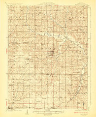 Maysville Missouri Historical topographic map, 1:62500 scale, 15 X 15 Minute, Year 1925