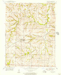 Mayview Missouri Historical topographic map, 1:24000 scale, 7.5 X 7.5 Minute, Year 1949