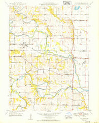 Maywood Missouri Historical topographic map, 1:24000 scale, 7.5 X 7.5 Minute, Year 1950