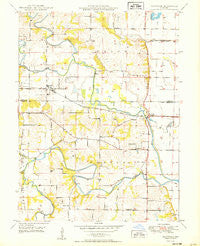 Maywood Missouri Historical topographic map, 1:24000 scale, 7.5 X 7.5 Minute, Year 1950
