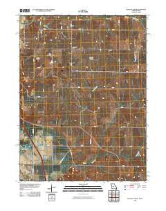 McElroy Creek Missouri Historical topographic map, 1:24000 scale, 7.5 X 7.5 Minute, Year 2010
