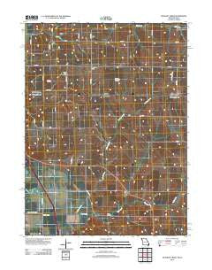 McElroy Creek Missouri Historical topographic map, 1:24000 scale, 7.5 X 7.5 Minute, Year 2012