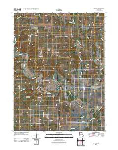 McFall Missouri Historical topographic map, 1:24000 scale, 7.5 X 7.5 Minute, Year 2011