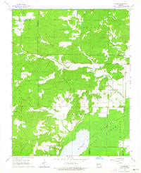 McGee Missouri Historical topographic map, 1:24000 scale, 7.5 X 7.5 Minute, Year 1963