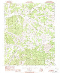 McNatt Missouri Historical topographic map, 1:24000 scale, 7.5 X 7.5 Minute, Year 1982