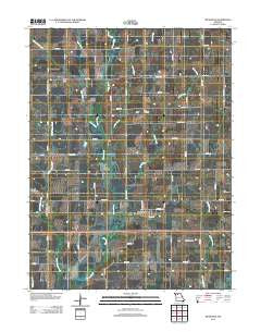 Meadville Missouri Historical topographic map, 1:24000 scale, 7.5 X 7.5 Minute, Year 2012