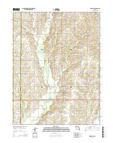 Meadville Missouri Current topographic map, 1:24000 scale, 7.5 X 7.5 Minute, Year 2015