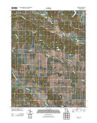 Medill Missouri Historical topographic map, 1:24000 scale, 7.5 X 7.5 Minute, Year 2012