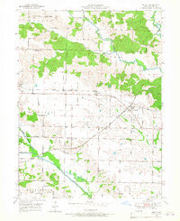 Medill Missouri Historical topographic map, 1:24000 scale, 7.5 X 7.5 Minute, Year 1950