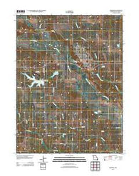 Memphis Missouri Historical topographic map, 1:24000 scale, 7.5 X 7.5 Minute, Year 2012