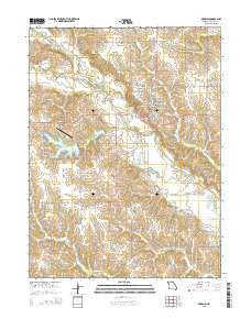 Memphis Missouri Current topographic map, 1:24000 scale, 7.5 X 7.5 Minute, Year 2015