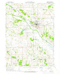 Memphis Missouri Historical topographic map, 1:24000 scale, 7.5 X 7.5 Minute, Year 1965