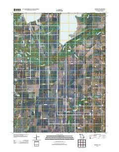 Mendon Missouri Historical topographic map, 1:24000 scale, 7.5 X 7.5 Minute, Year 2012