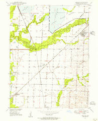 Mendon Missouri Historical topographic map, 1:24000 scale, 7.5 X 7.5 Minute, Year 1949