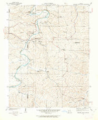 Meramec State Park Missouri Historical topographic map, 1:24000 scale, 7.5 X 7.5 Minute, Year 1934