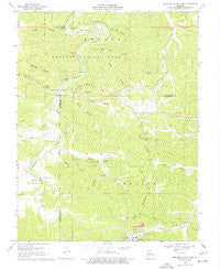 Meramec State Park Missouri Historical topographic map, 1:24000 scale, 7.5 X 7.5 Minute, Year 1969