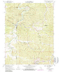 Meramec State Park Missouri Historical topographic map, 1:24000 scale, 7.5 X 7.5 Minute, Year 1969