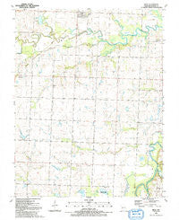 Metz Missouri Historical topographic map, 1:24000 scale, 7.5 X 7.5 Minute, Year 1991