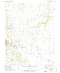 Mexico East Missouri Historical topographic map, 1:24000 scale, 7.5 X 7.5 Minute, Year 1972