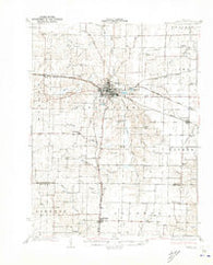 Mexico Missouri Historical topographic map, 1:62500 scale, 15 X 15 Minute, Year 1932