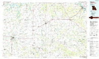 Mexico Missouri Historical topographic map, 1:100000 scale, 30 X 60 Minute, Year 1986