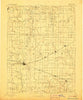 Mexico Missouri Historical topographic map, 1:125000 scale, 30 X 30 Minute, Year 1890