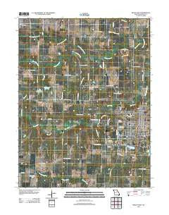 Mexico West Missouri Historical topographic map, 1:24000 scale, 7.5 X 7.5 Minute, Year 2012