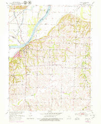 Miami Missouri Historical topographic map, 1:24000 scale, 7.5 X 7.5 Minute, Year 1951