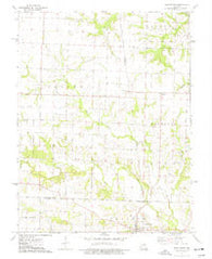 Middletown Missouri Historical topographic map, 1:24000 scale, 7.5 X 7.5 Minute, Year 1973