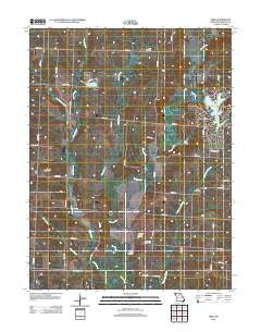Mike Missouri Historical topographic map, 1:24000 scale, 7.5 X 7.5 Minute, Year 2012