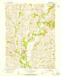 Mike Missouri Historical topographic map, 1:24000 scale, 7.5 X 7.5 Minute, Year 1953