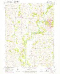 Mike Missouri Historical topographic map, 1:24000 scale, 7.5 X 7.5 Minute, Year 1953