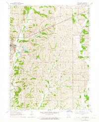 Milan East Missouri Historical topographic map, 1:24000 scale, 7.5 X 7.5 Minute, Year 1964