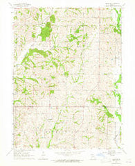 Milan SE Missouri Historical topographic map, 1:24000 scale, 7.5 X 7.5 Minute, Year 1964