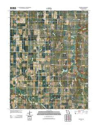 Milford Missouri Historical topographic map, 1:24000 scale, 7.5 X 7.5 Minute, Year 2011