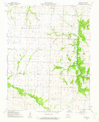 Milford Missouri Historical topographic map, 1:24000 scale, 7.5 X 7.5 Minute, Year 1962
