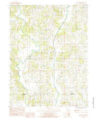 Mill Grove Missouri Historical topographic map, 1:24000 scale, 7.5 X 7.5 Minute, Year 1984