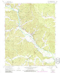 Mill Spring Missouri Historical topographic map, 1:24000 scale, 7.5 X 7.5 Minute, Year 1968