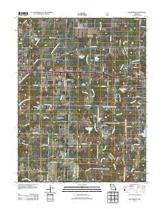 Millersburg Missouri Historical topographic map, 1:24000 scale, 7.5 X 7.5 Minute, Year 2012