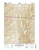 Millersburg Missouri Current topographic map, 1:24000 scale, 7.5 X 7.5 Minute, Year 2015